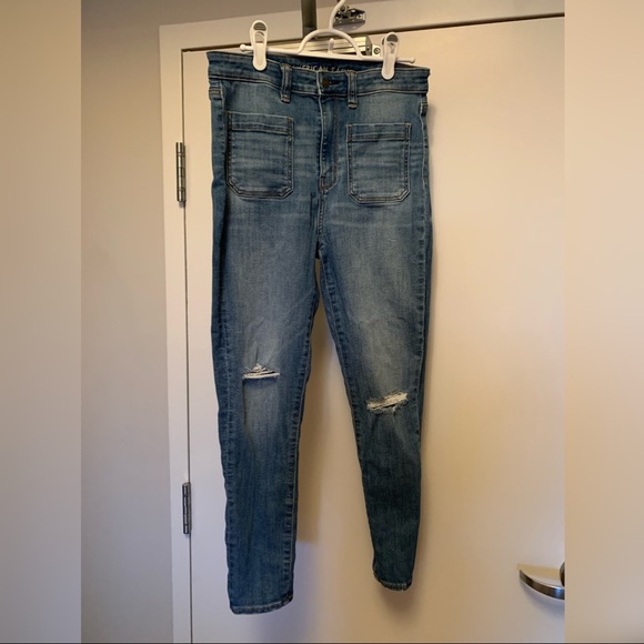 Super High-Rise Cropped Jeggings - Picture 1 of 5